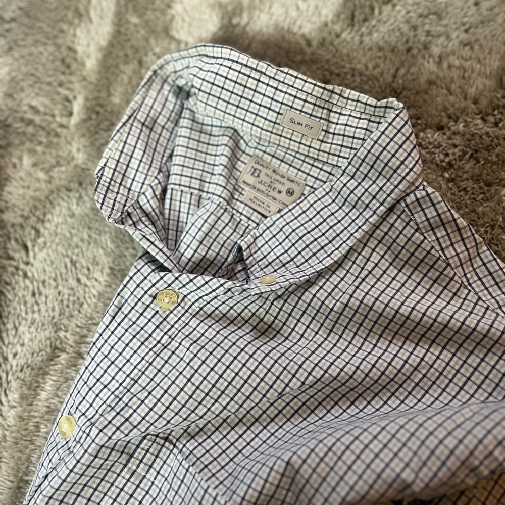 J.Crew Men's Button Down Bundle Plaid Flannel Gin… - image 3